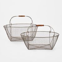 Fr Laundry Basket Set of 2