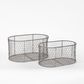 Chicken Wire Oval Basket  S2