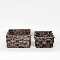 Cassis Rect Basket Set of 2