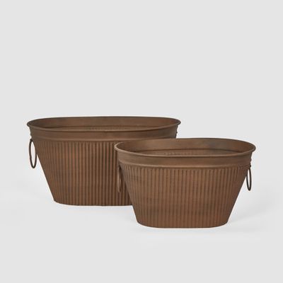 Lille Oval Tubs Set of 2