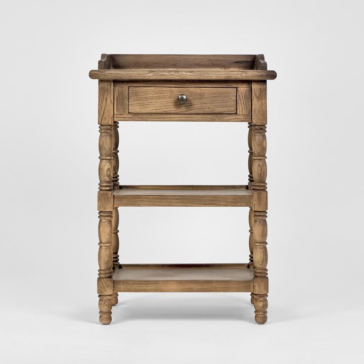 Redon Bedside w Shelf