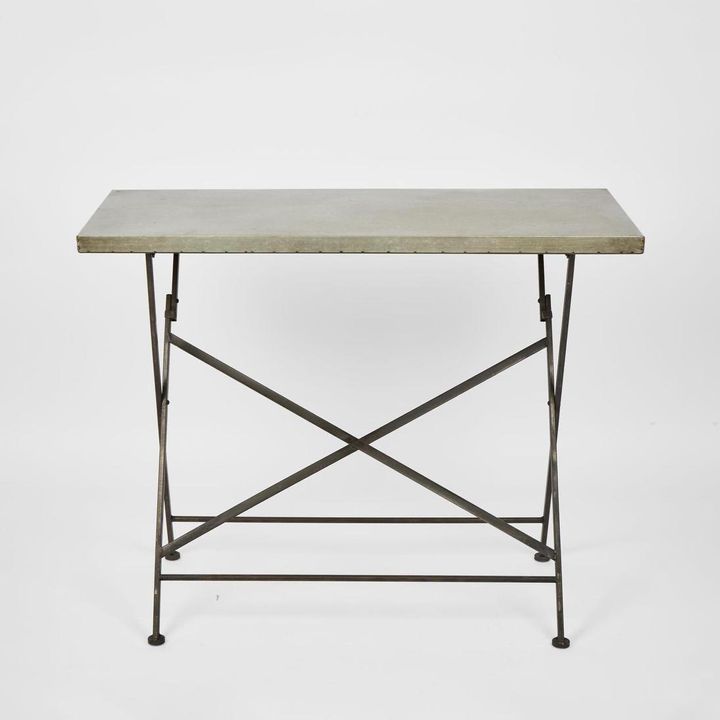 Metal Top Folding Console - Outdoor Undercover