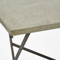 Metal Top Folding Console - Outdoor Undercover