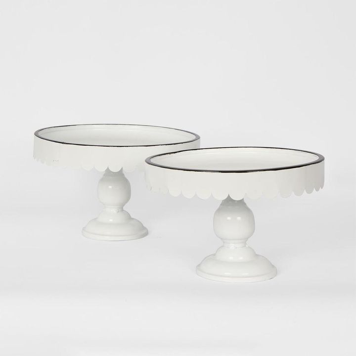 Picardy Faux En Cke Stnd Set of 2