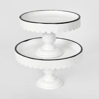 Picardy Faux En Cke Stnd Set of 2