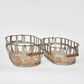 Cross Wire Basket  Set2