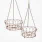 Toulon Hanging Basket  Set2