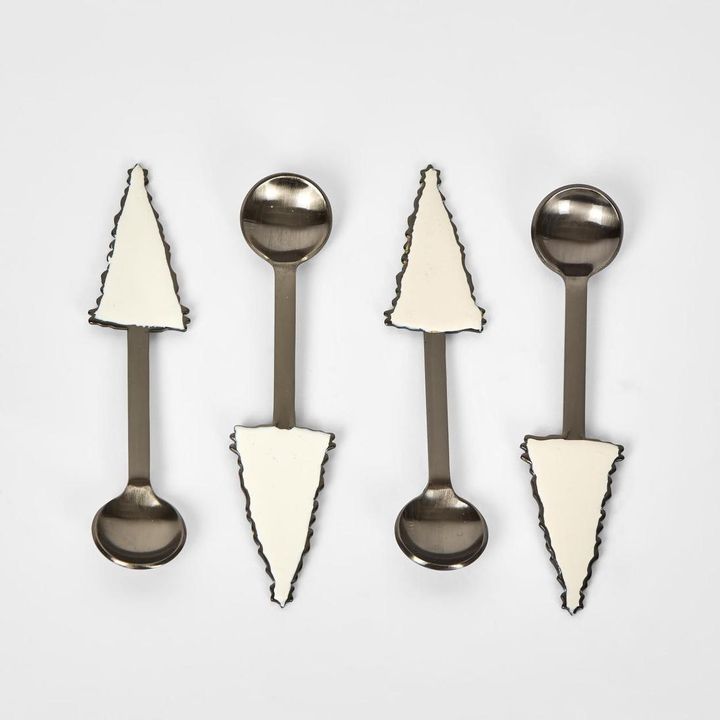 Christmas Tree Spoons Set of 4