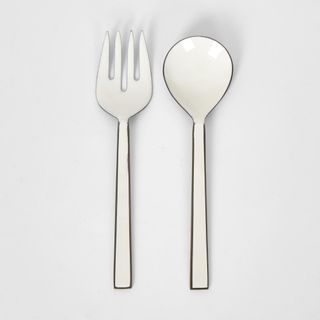 Enamel Salad Servers