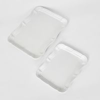 White Metal Trays  Set2