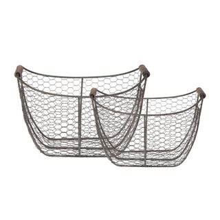 Scoop Chicken Wire Bskt  S2