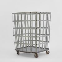 Grape Pickers Basket On Wheels
