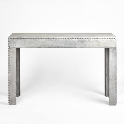 Zinc Garden Table