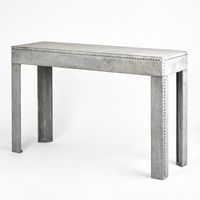 Zinc Garden Table