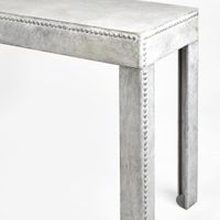 Zinc Garden Console Table