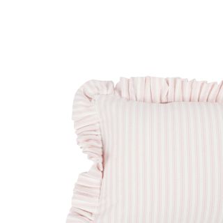 Tick Frill Cush 30x45 Pink