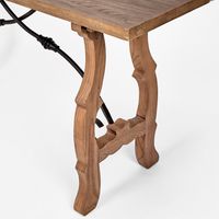 Spanish Console Antique Oak