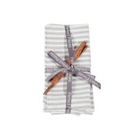 Ticking Napkin Grey