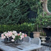 French Tin Centrepiece Medium