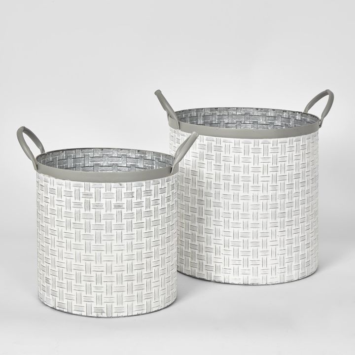 Pressed Metal Tubs  Set2