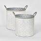 Pressed Metal Tubs  Set2