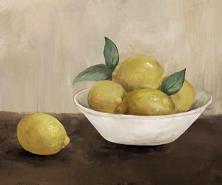 Bowl w Lemons Painting