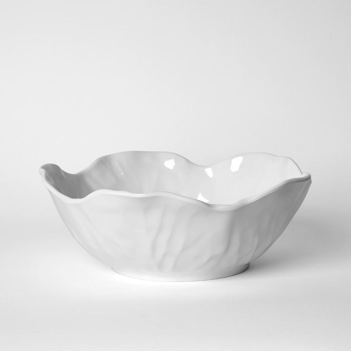 Luxe Cabbage Leaf Serving Bowl