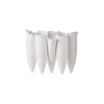 Antje Cone Vase White