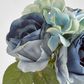 Dusty Blue Rose & Hydrangea Bouquet