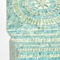 Terry Shell Inlay Side Table