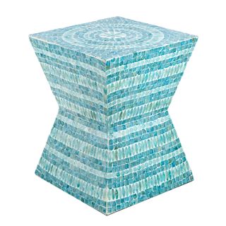 Terry Shell Inlay Side Table