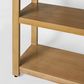 Carfu Wooden Shelf 45x150x200 Natural