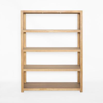 Carfu Wooden Shelf 45x150x200 Natural