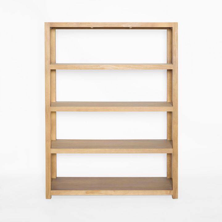 Carfu Wooden Shelf 45x150x200 Natural