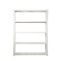 Carfu Wooden Shelf 45x150x200 White