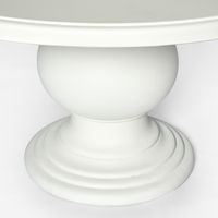 Calabria Round Dining Table White - Outdoor