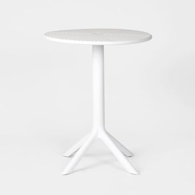 Ellee Café Table All Weather White 60cm