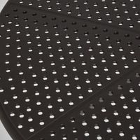 Ellee Café Bistro Table All Weather outdoor Black 60cm