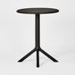 Ellee Café Table All Weather Black 60cm