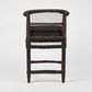 Livingstone Bar Chair Black/Black Cushion - Outdoor Under-Cover