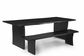 Sloane Dining Table Black Block Base 240cm