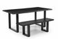 Milton Dining Table Black 240cm