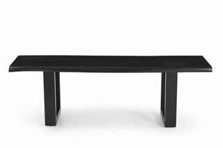 Milton Bench Black 140cm