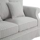 Slip Cover Only - Avalon Hamptons 2 Seat Sofa Cloud Stripe