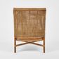 Havana Occasional Chair Rattan Cream Cushion