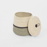 Kena Woven Basket Green