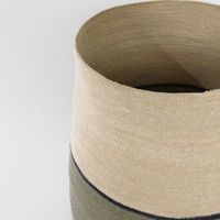 Cassis Woven Basket Green