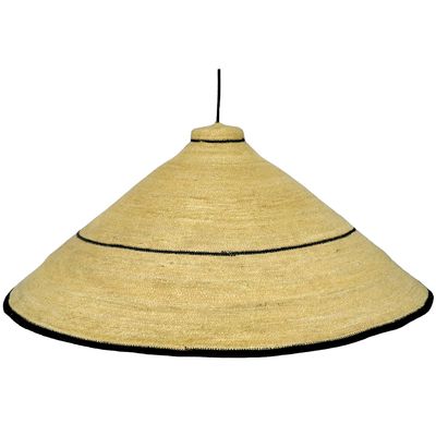 Amira Woven Pendant Shade Large Natural & Black