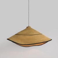 Amira Woven Pendant Shade Large Natural & Black