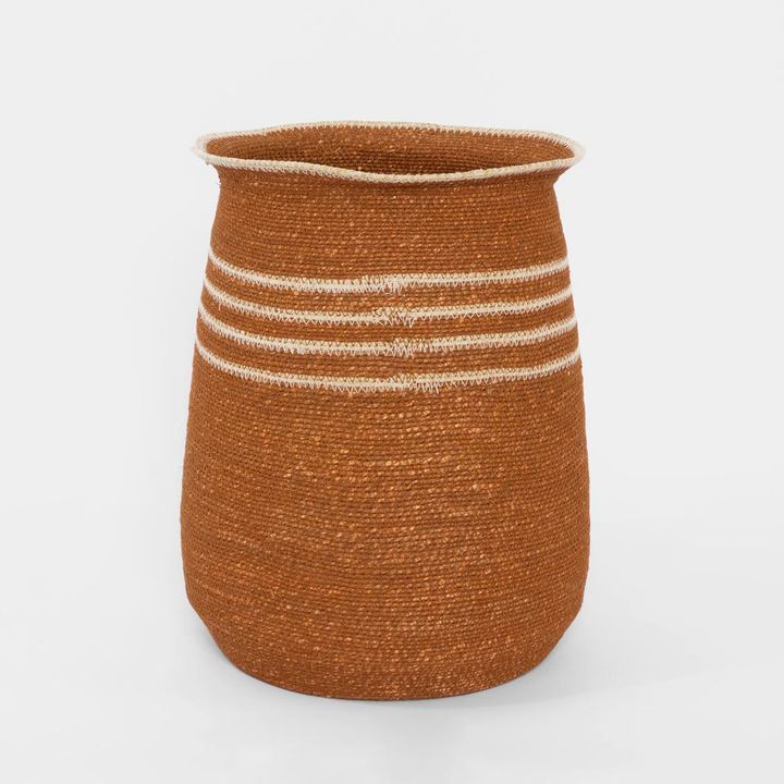 Kelm Woven Basket Rust